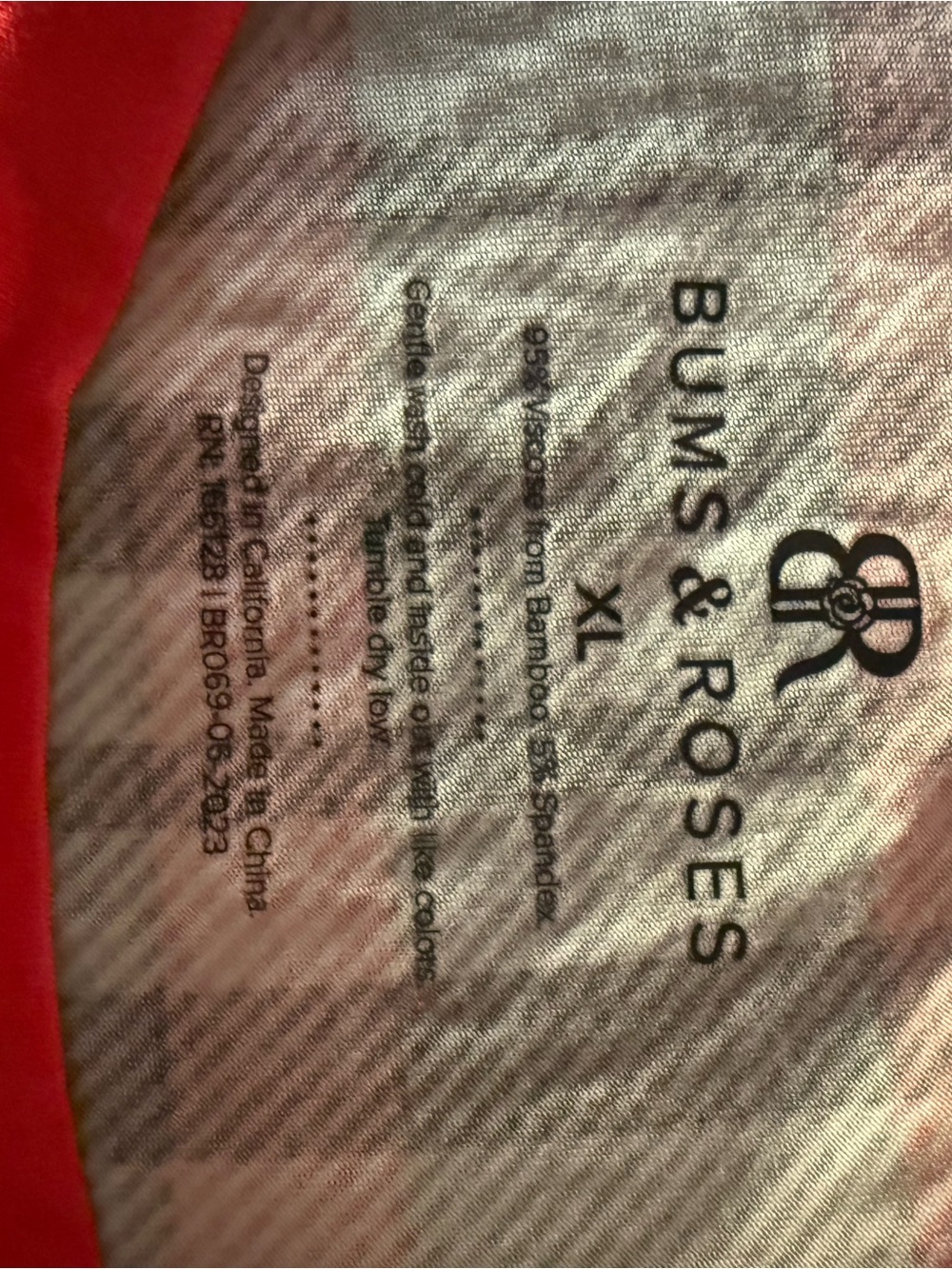 Bums & Roses Pajamas - Picture 3 of 4
